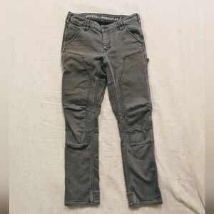 Women's Gray Britt Utility Work Pants Size 6/32